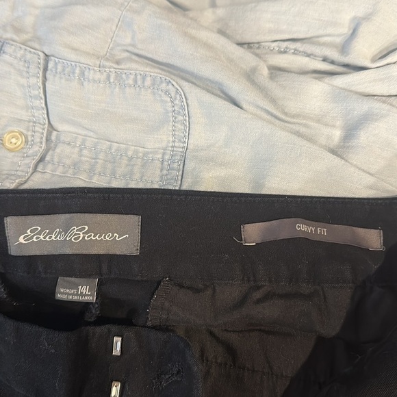 Eddie Bauer pants size 14L women’s - Picture 7 of 9